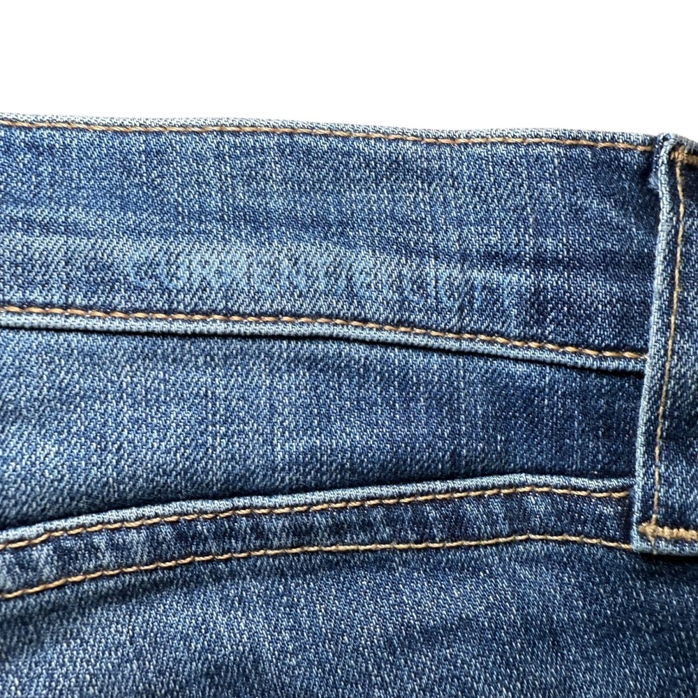 Current/Elliott Distressed Denim Jeans Women's Size 28 Ripped Knee Dark Wash - Picture 11 of 11